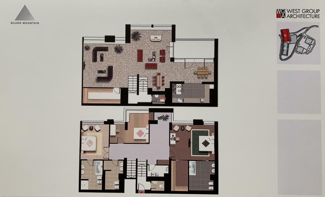 A50 Cape Town Penthouse - Silver Mountain Poiana Brasov Exterior foto